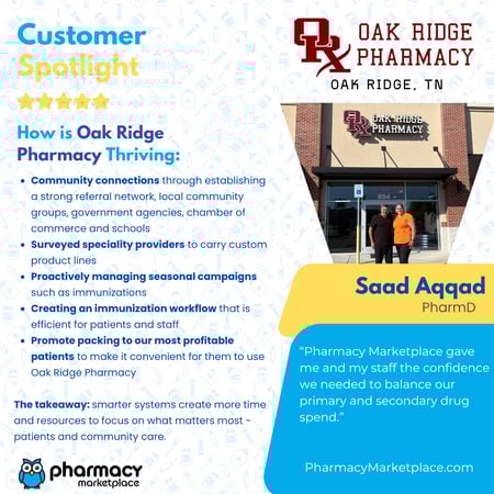 Saad Aqqad Oak Ridge Pharmacy Spotlight