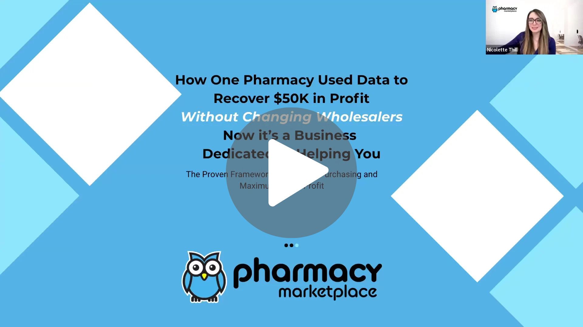 How One Pharmacy Used Data to Recover $50K Webinar Image How One Pharmacy Used Data to Recover $50K Webinar Image
