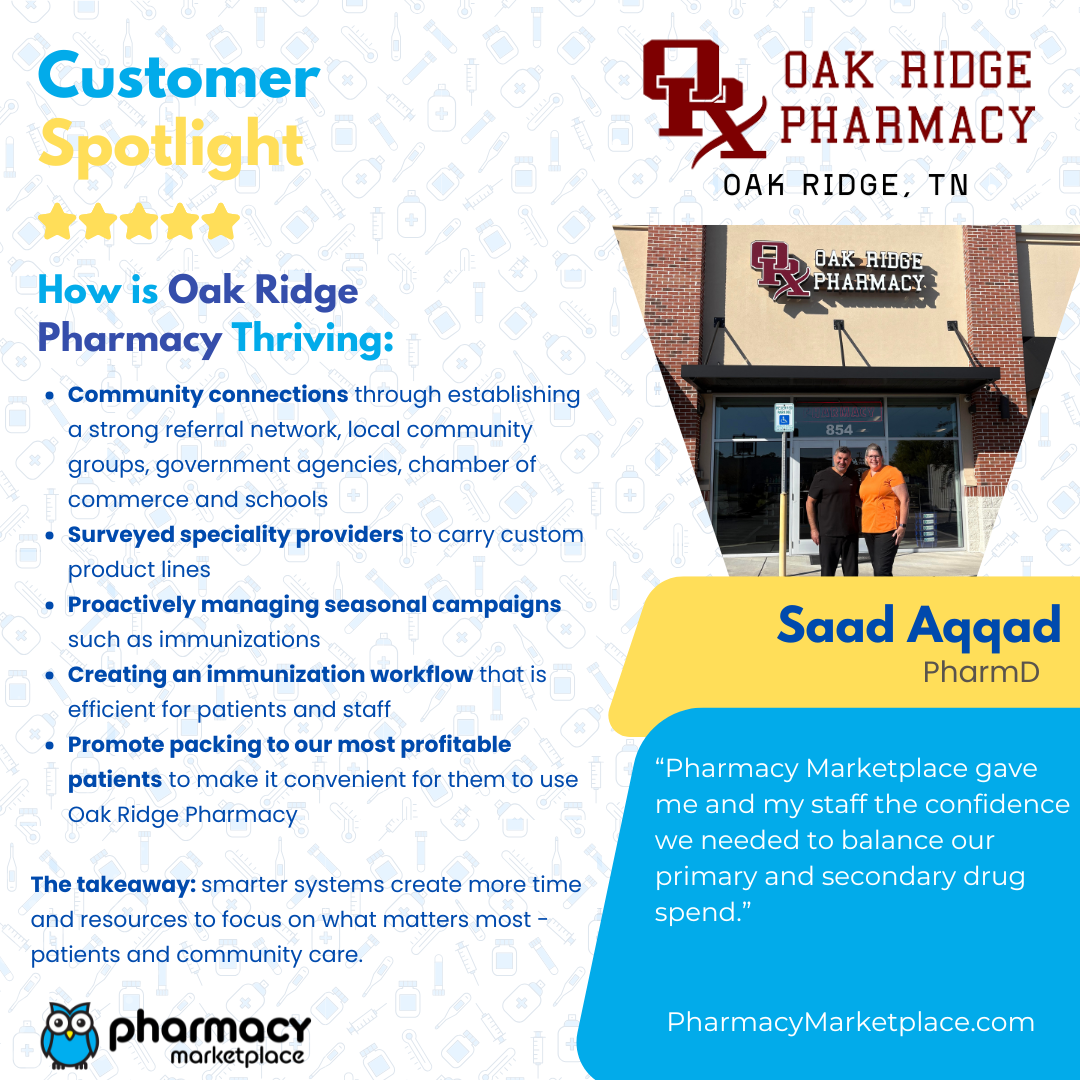 Saad Aqqad Oak Ridge Pharmacy Spotlight-2 Saad Aqqad Oak Ridge Pharmacy Spotlight-2
